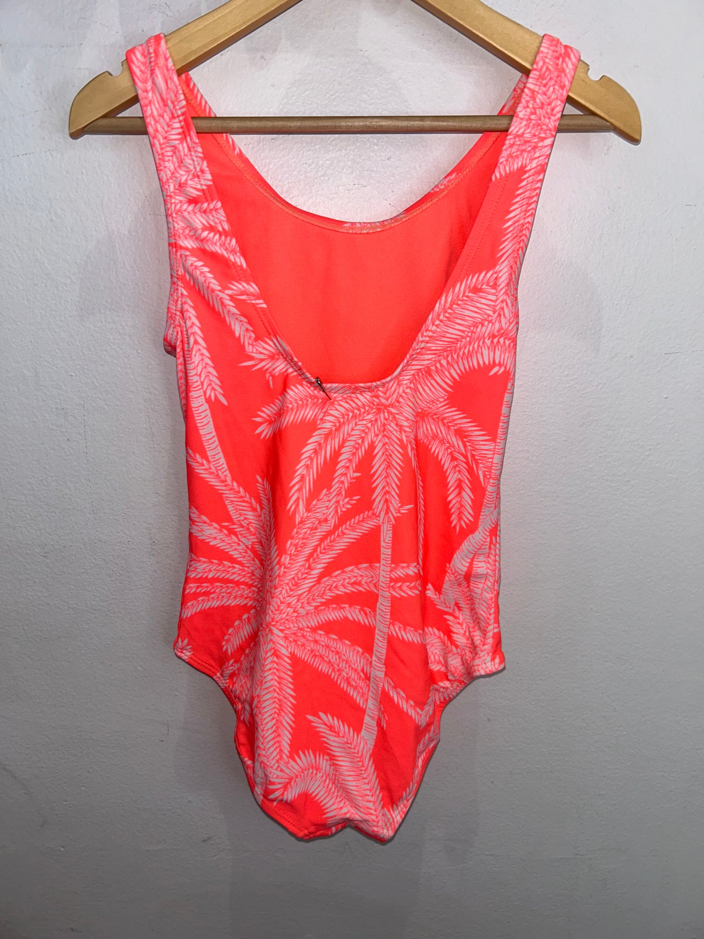 Neon leaves swimsuit 8-9y