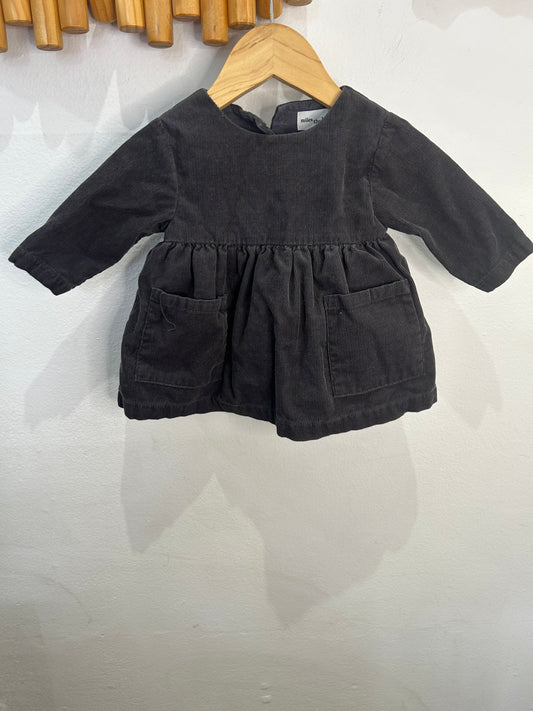Black cord dress 3m