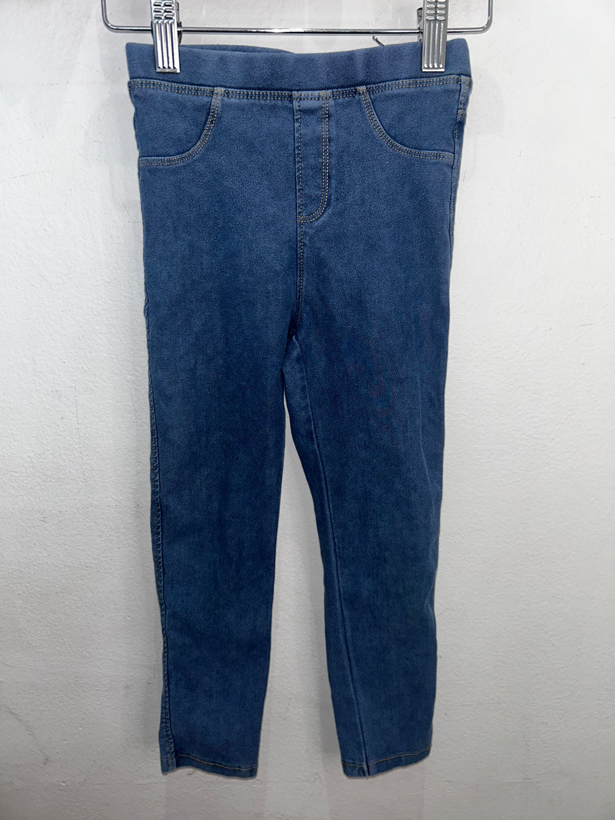 Indigo jeggings 4-5y