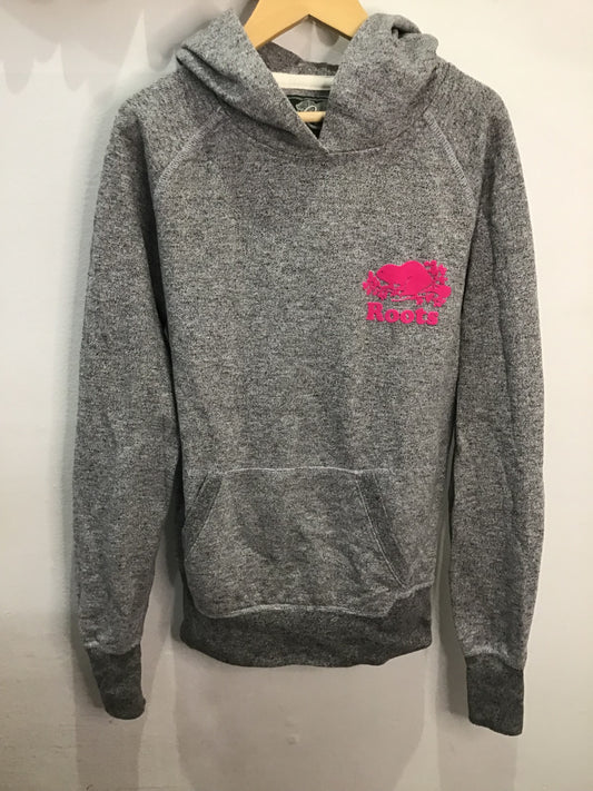 Roots pink logo hoodie - adult XXS