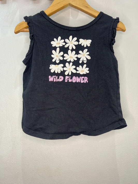 Wild flower tanktop 3y