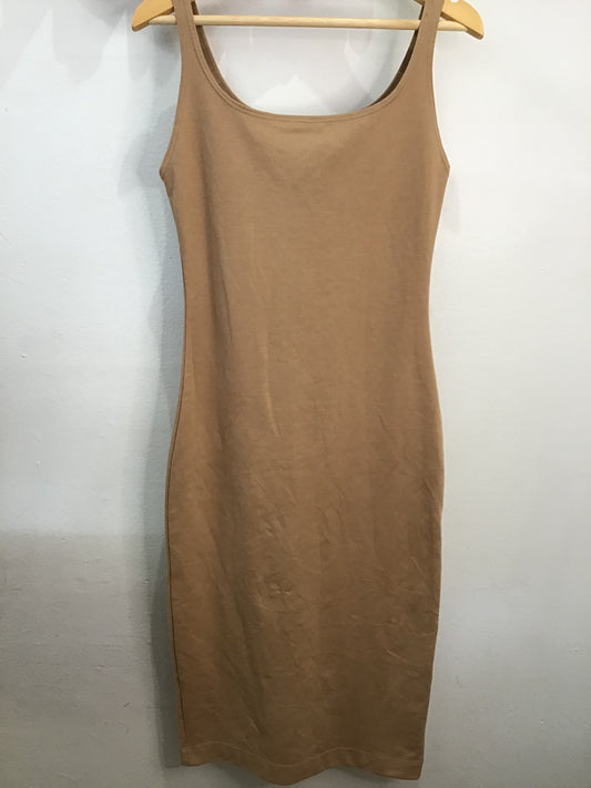 Dress camel bodycon - adult S