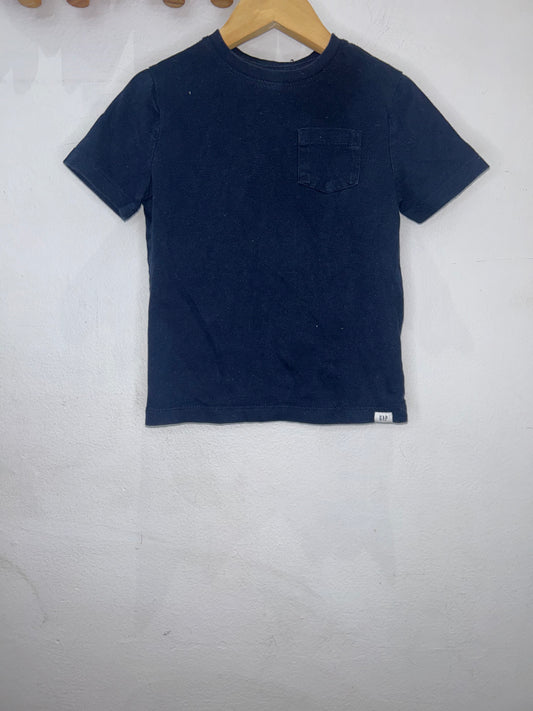 Navy classic pocket tee 3y
