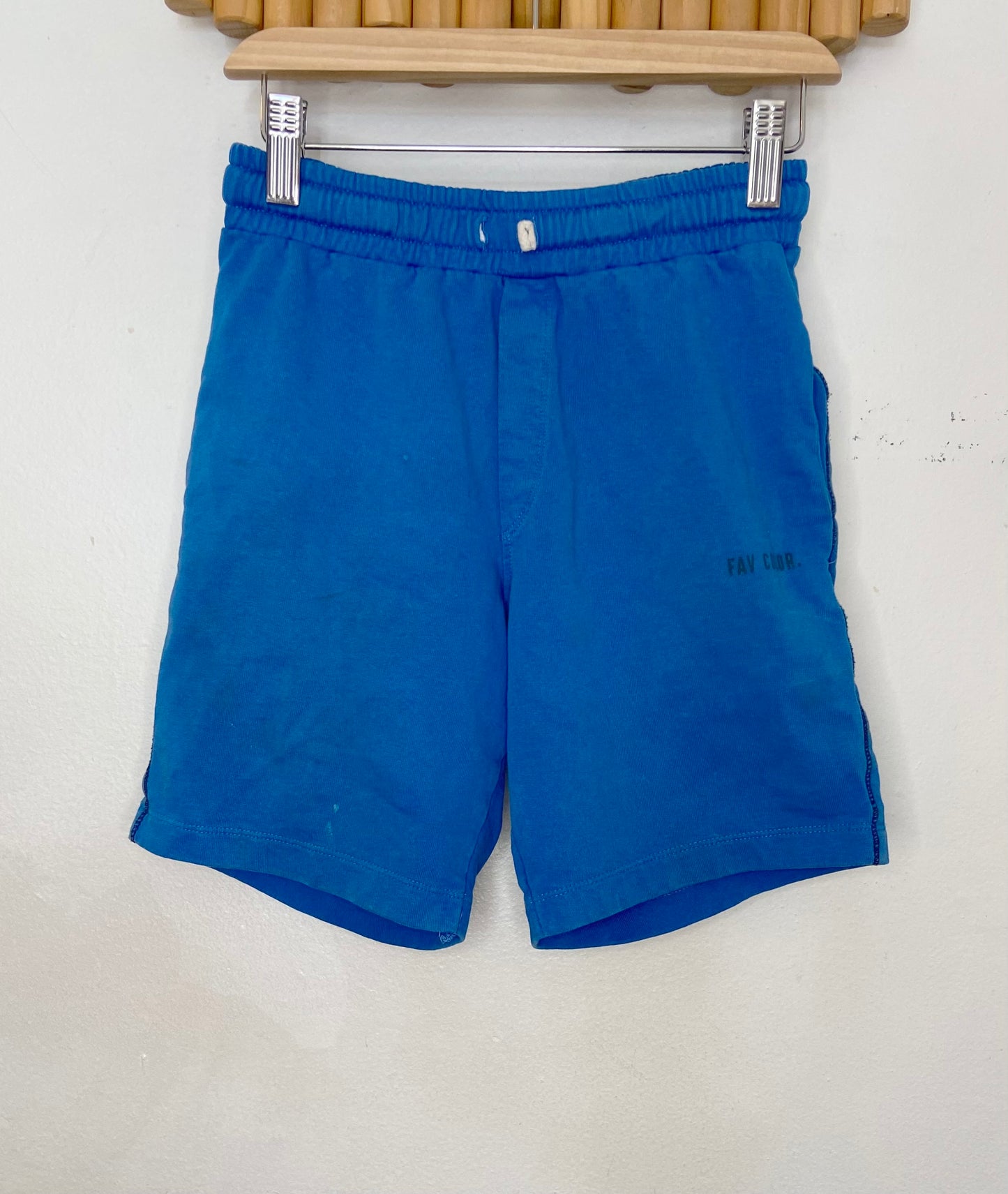 Blue jogger shorts 9y