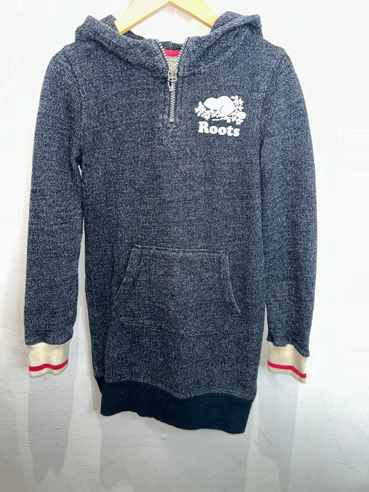 Roots cabin hooded dress 7-8y