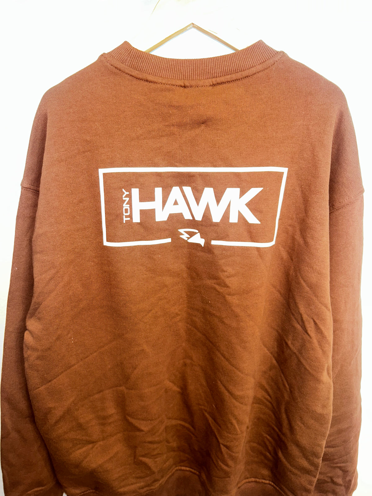 Tony Hawk brown pullover 11-12y NEW