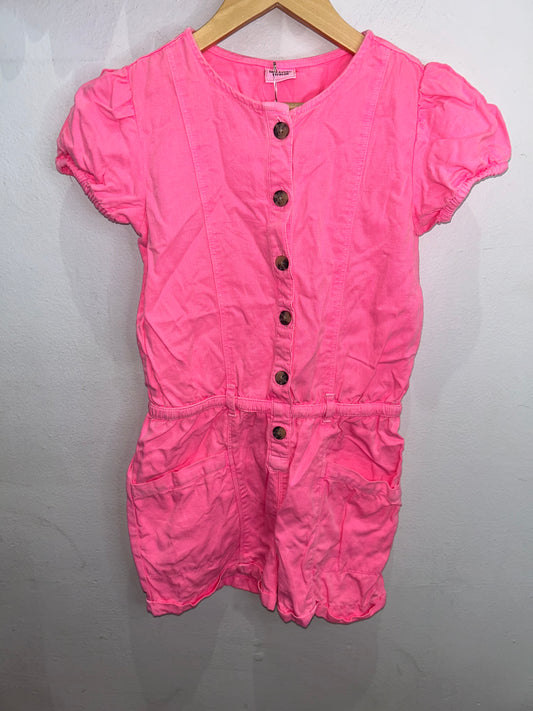 Neon shorty romper 9y