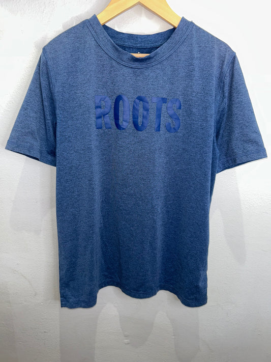 Roots blue activewear tee 11-12y