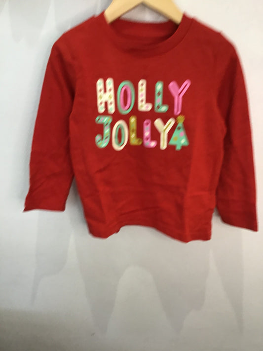 Tee Holly Jolly 2y