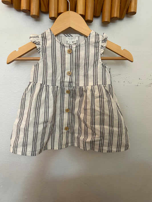 Petit Lem linen blend dress 6m