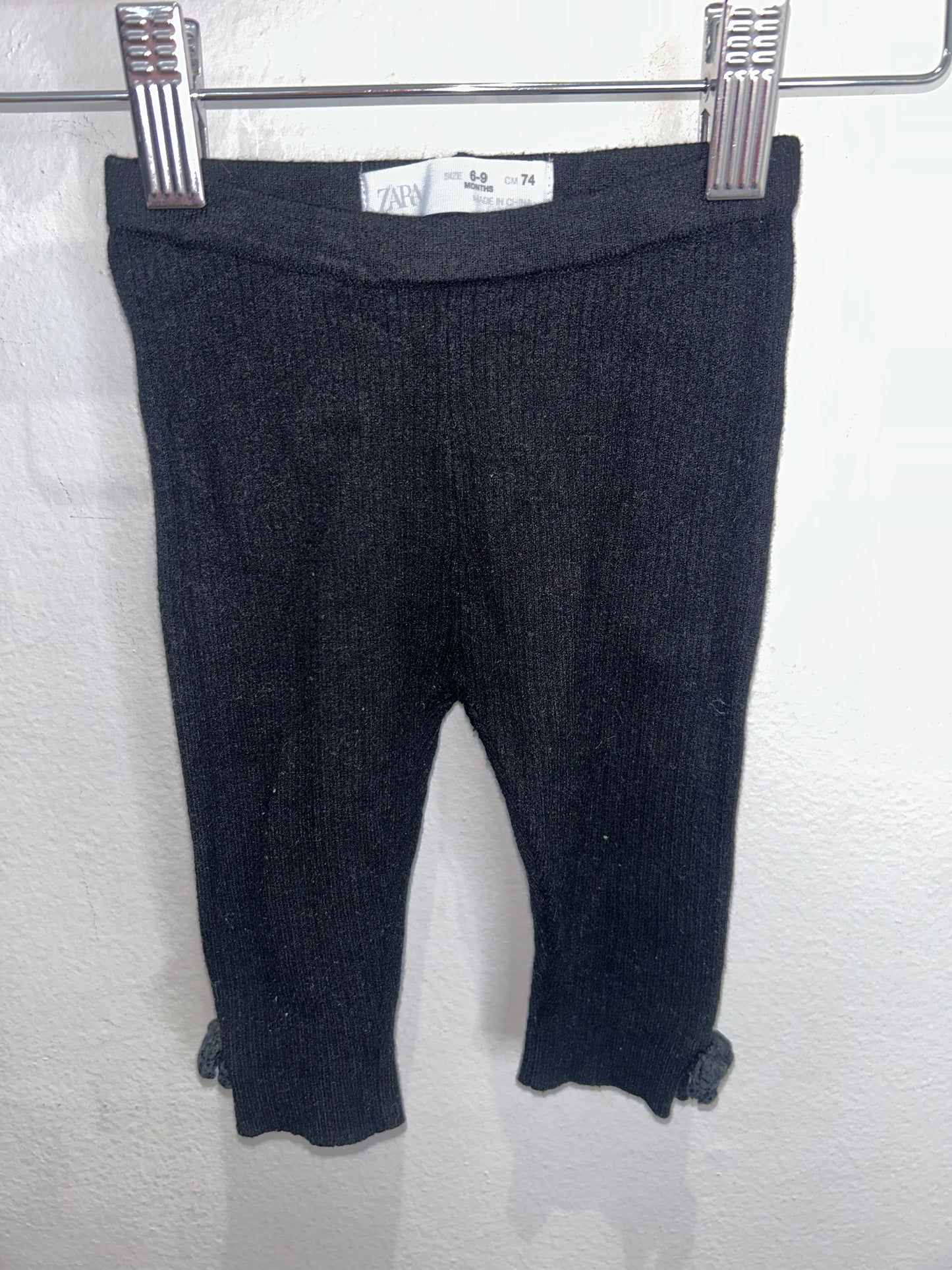 Black sweater set 6-9m