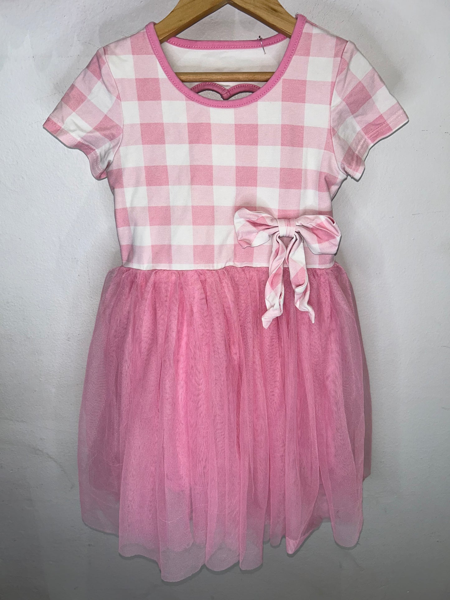 Pink tulle dress 4-6y