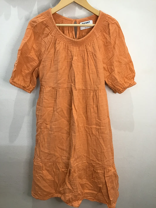 Dress peach breezy 10-12y
