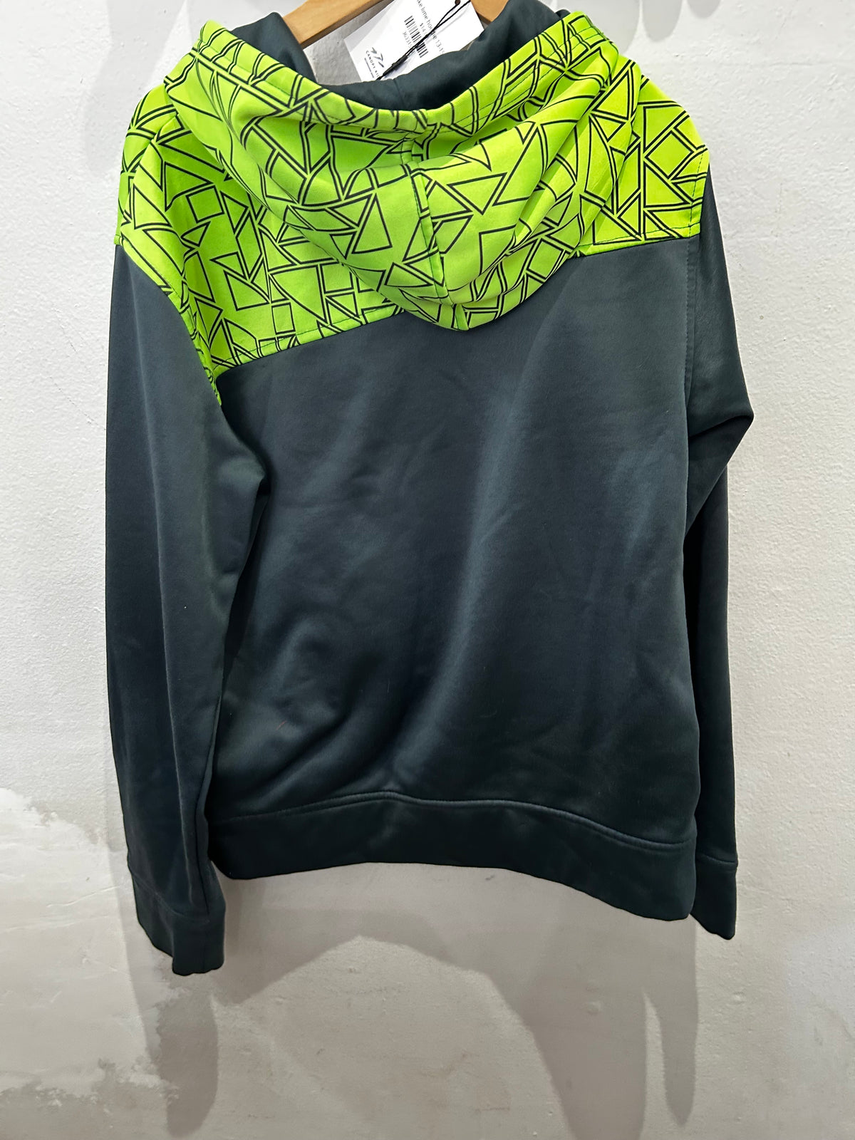 Puma lime green hoodie 14-16y
