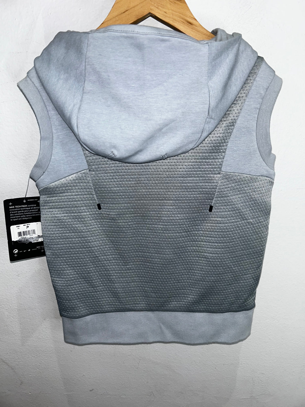 Nike hooded zip vest 3-4y NEW