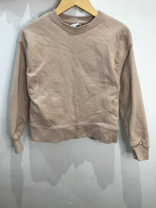 Blush pink pullover 8y