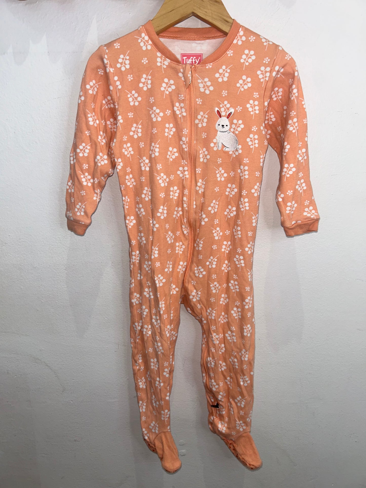 Bunny peach sleeper 18m