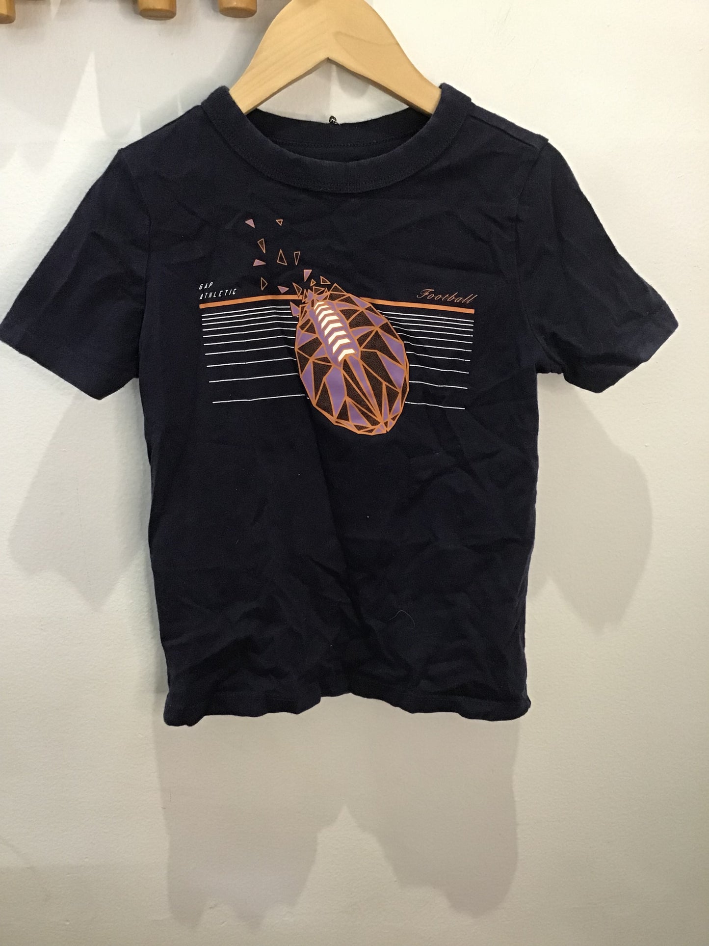 Football tee 4-5y