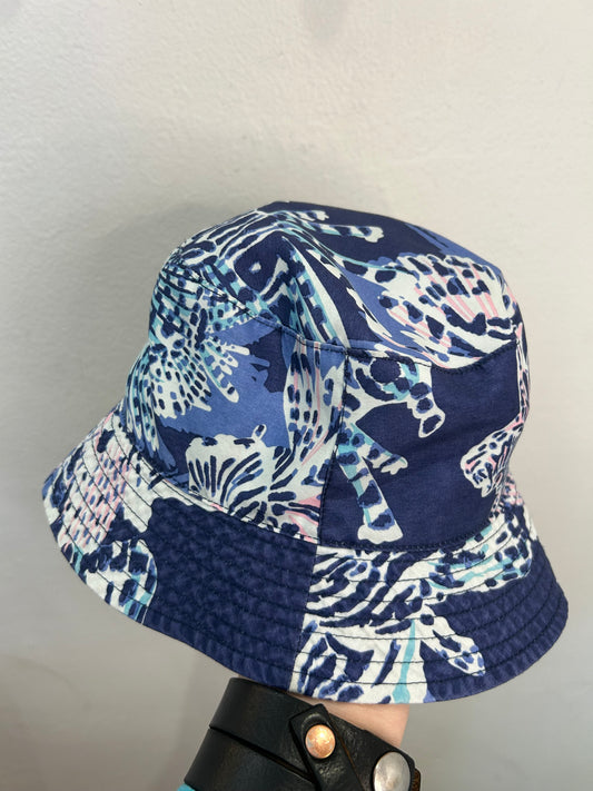 Coral reef hat 2-4y