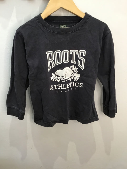 Pullover black Roots logo 18-24m*