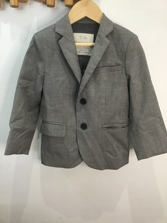 Grey blazer 4y