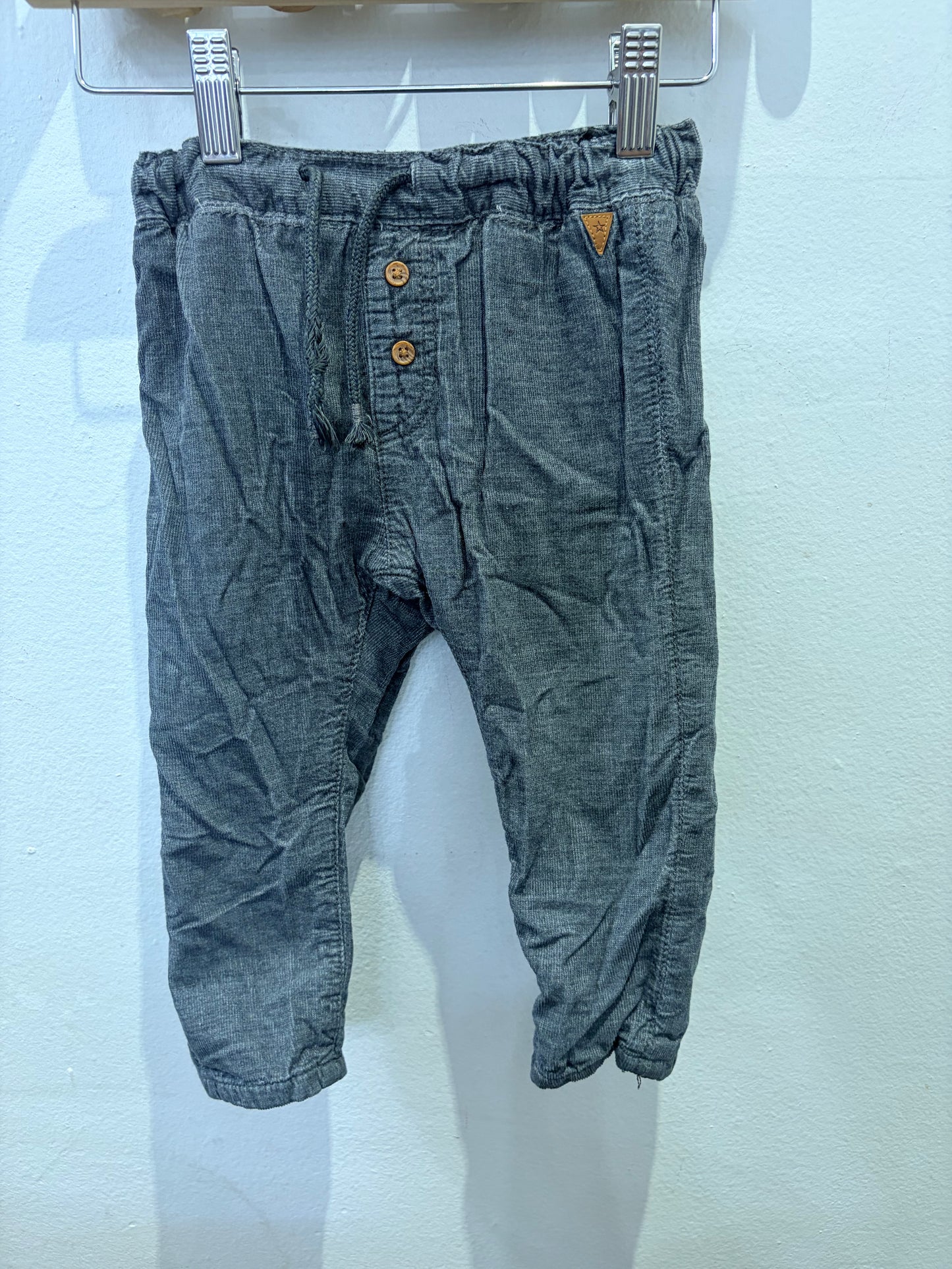 Ash cotton lined pants 12-18m