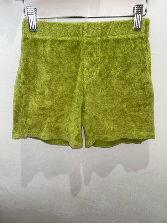 Duns lime terry shorts 8y