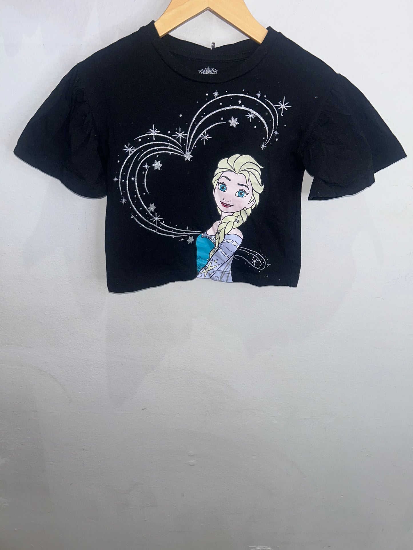Sparkly Elsa tee 3-4y
