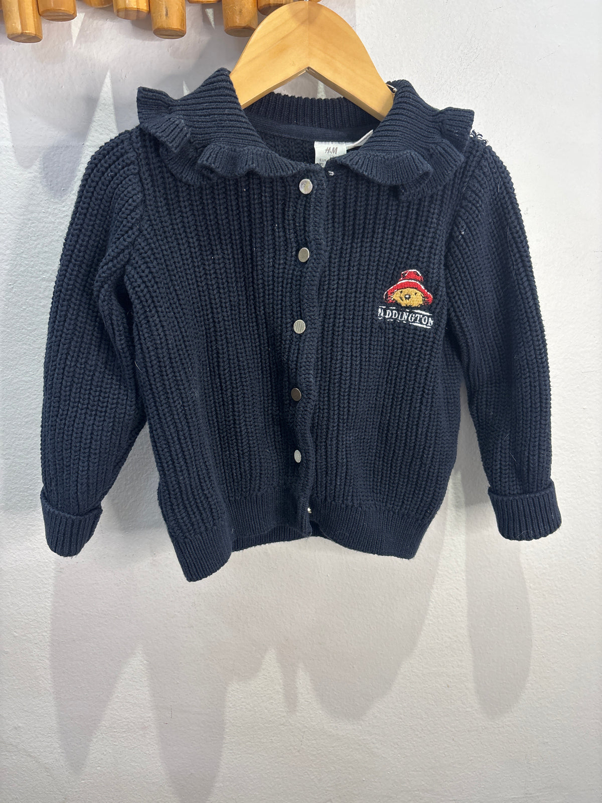 Paddington cardigan 12-18m