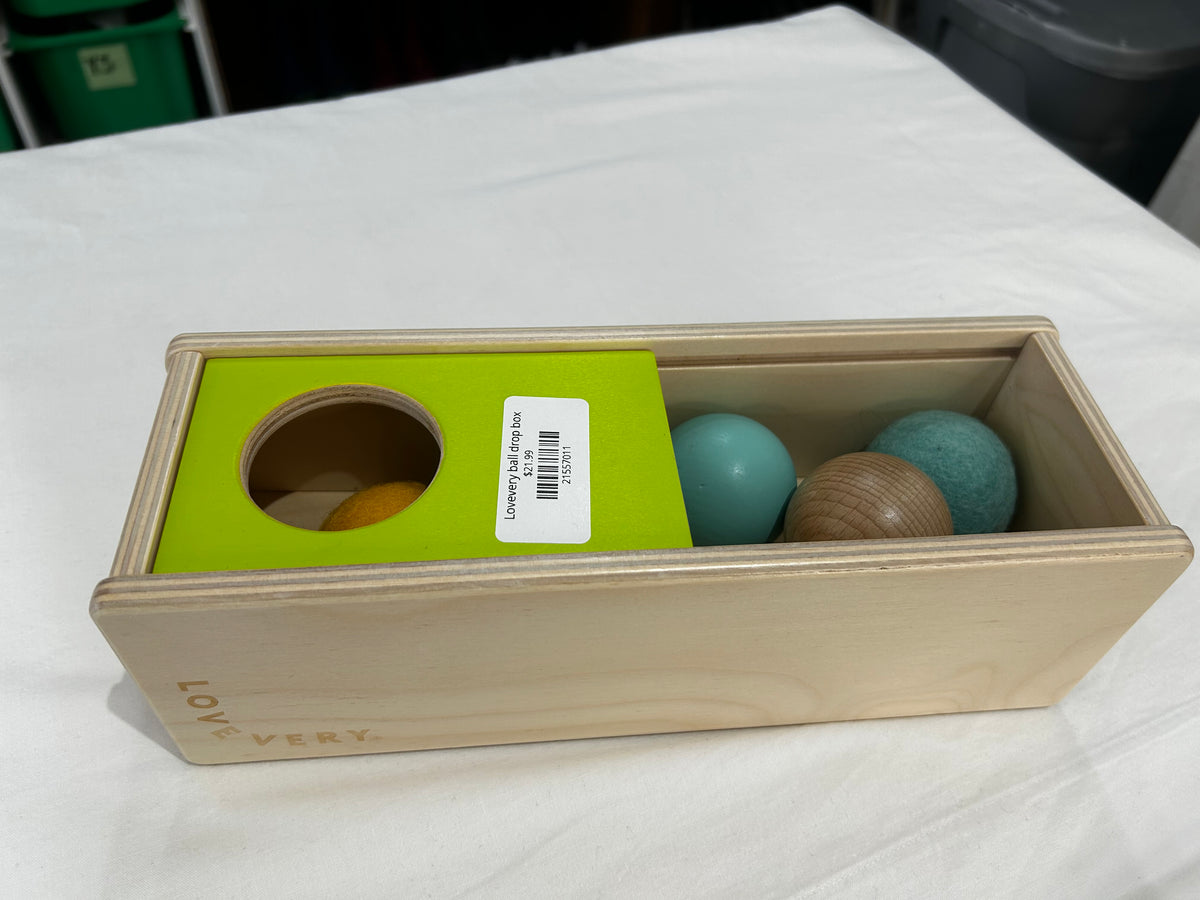 Lovevery ball drop box