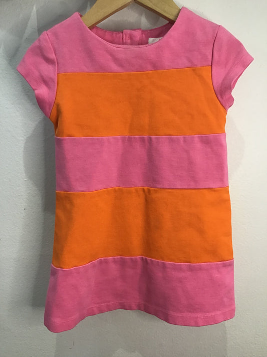 Dress pink and orange 2y