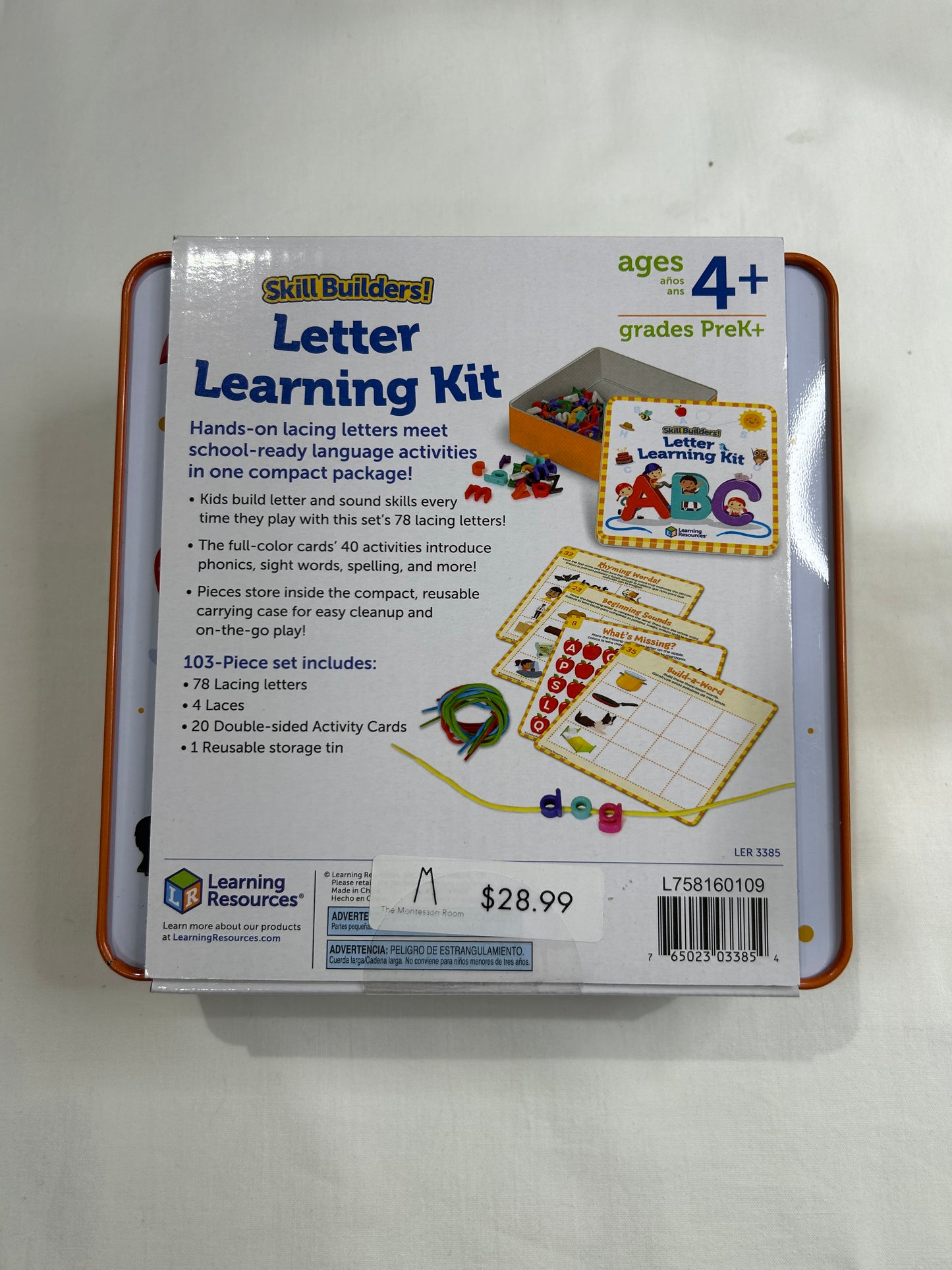 Letter Learning Kid NEW