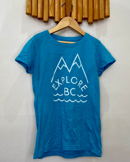 Explore BC super soft tee 10-12y