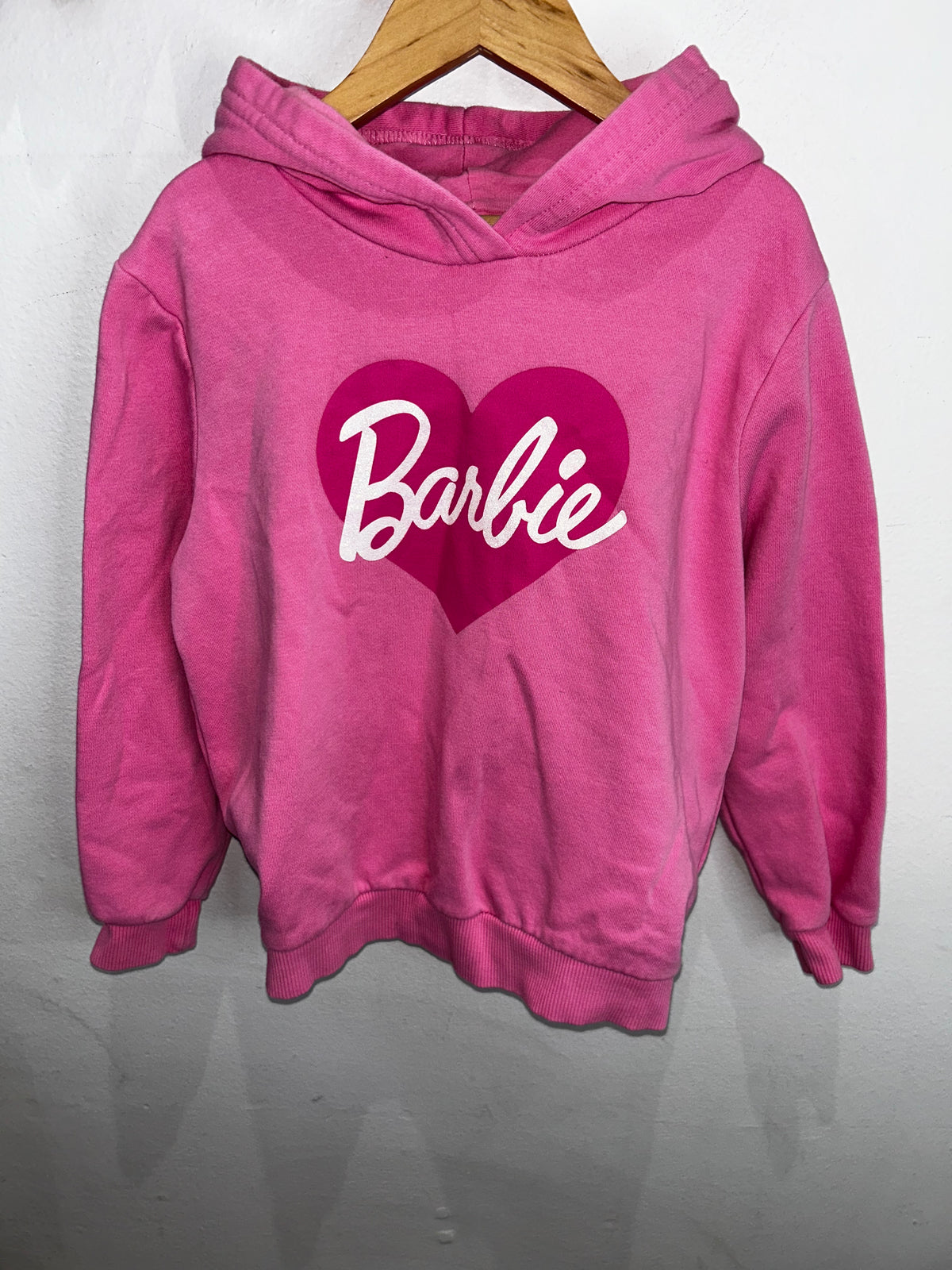 Barbie hoodie 6-7y