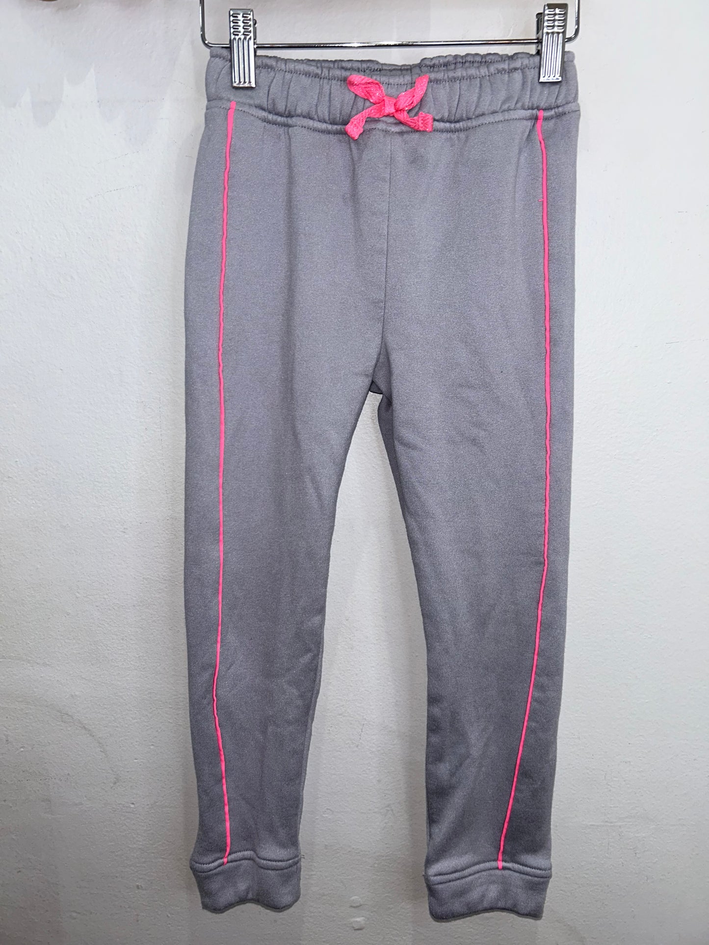 Grey and pink jogger set 6y