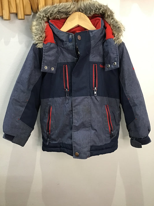 Blue and red white jacket 3y