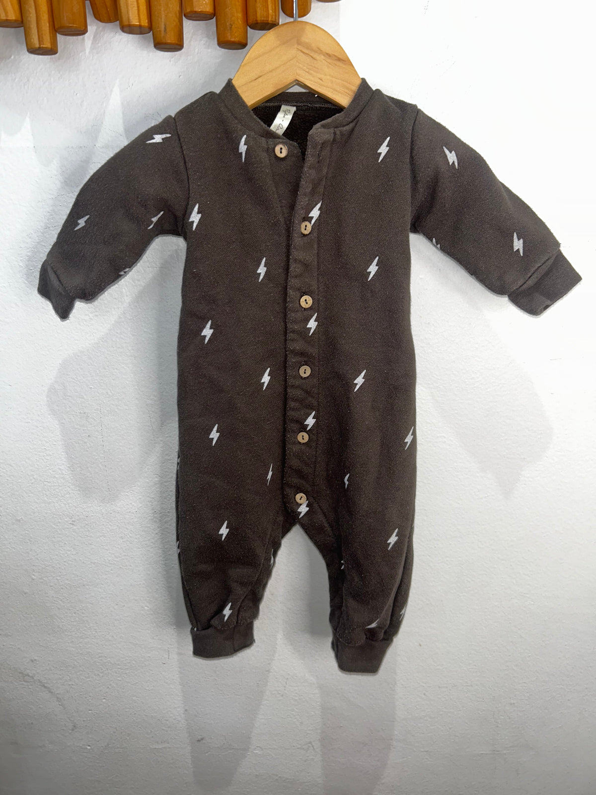 Rylee & Cru bolts romper 0-3m*