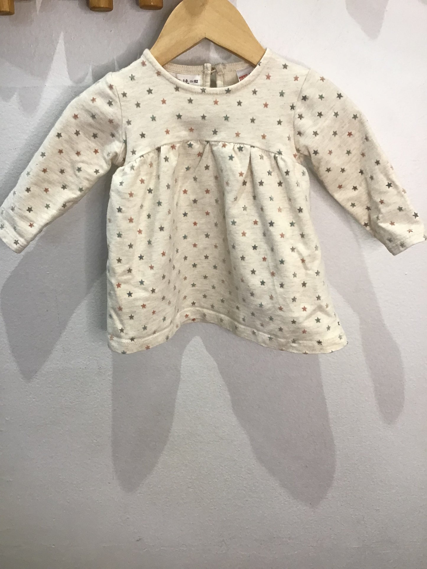 Stars dress 1-3m