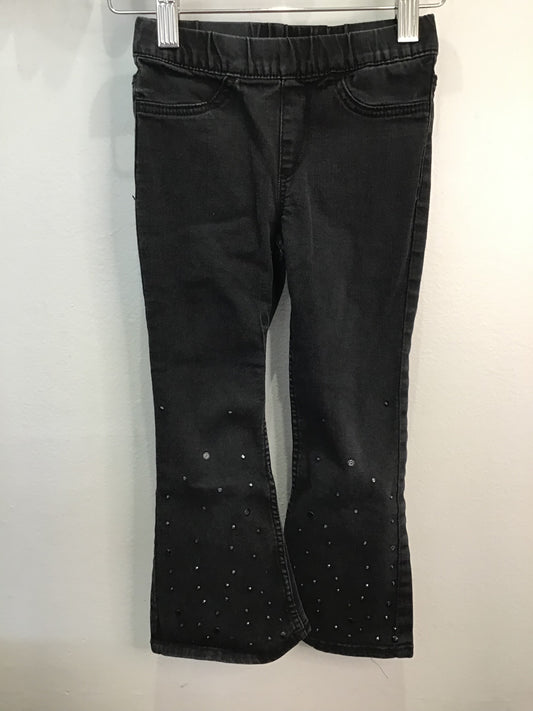 Gemstones flare jeans 3-4y