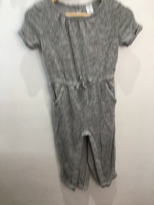 Romper grey knit 2y