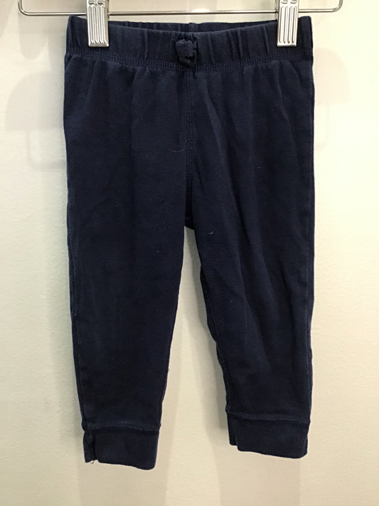Classic blue cotton joggers 18m