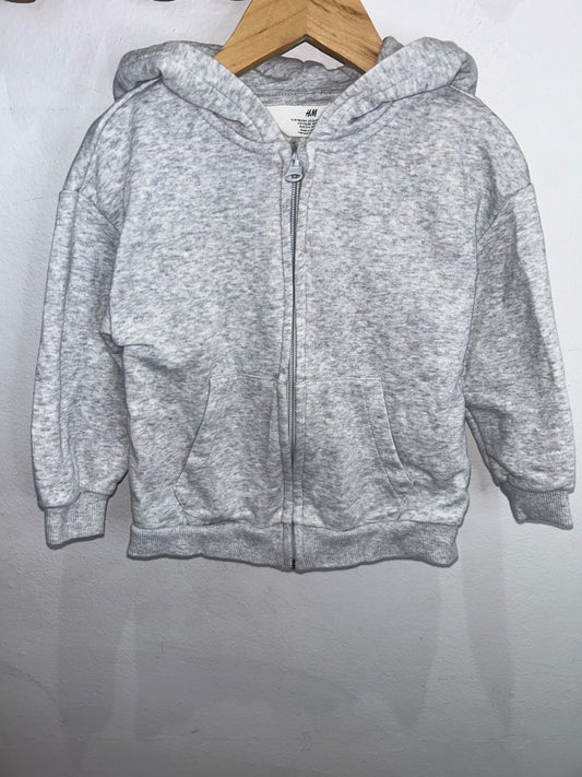 Basic grey sweatshirt 2-3y