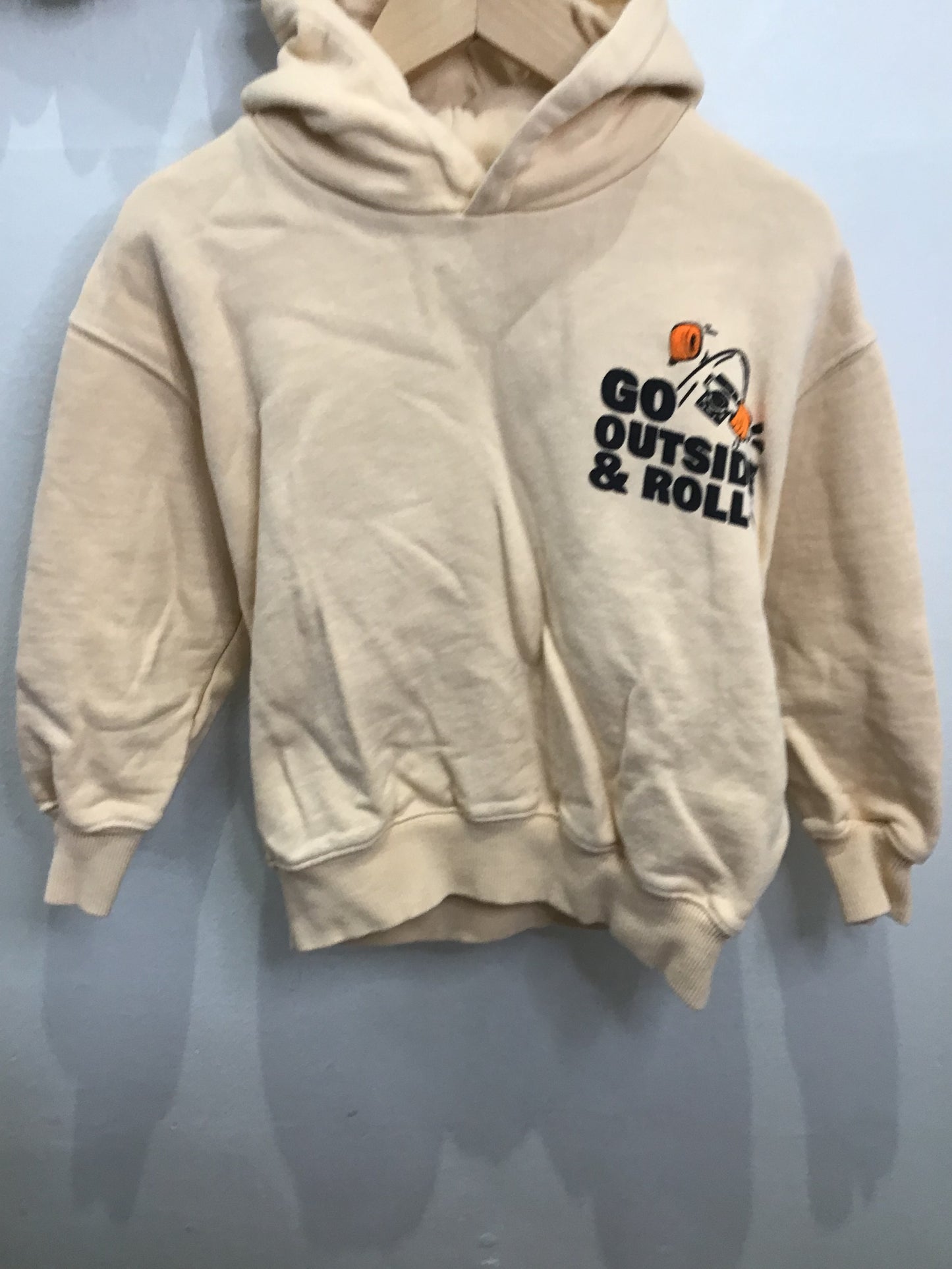 Go outside and roll hoodie 6-7y