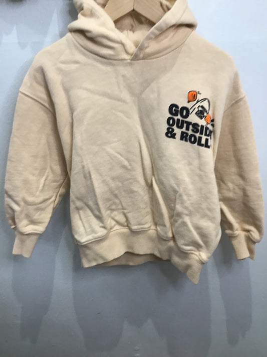 Go outside and roll hoodie 6-7y