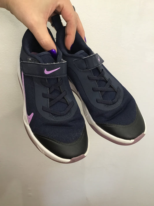 Y3 navy and purple Nikes