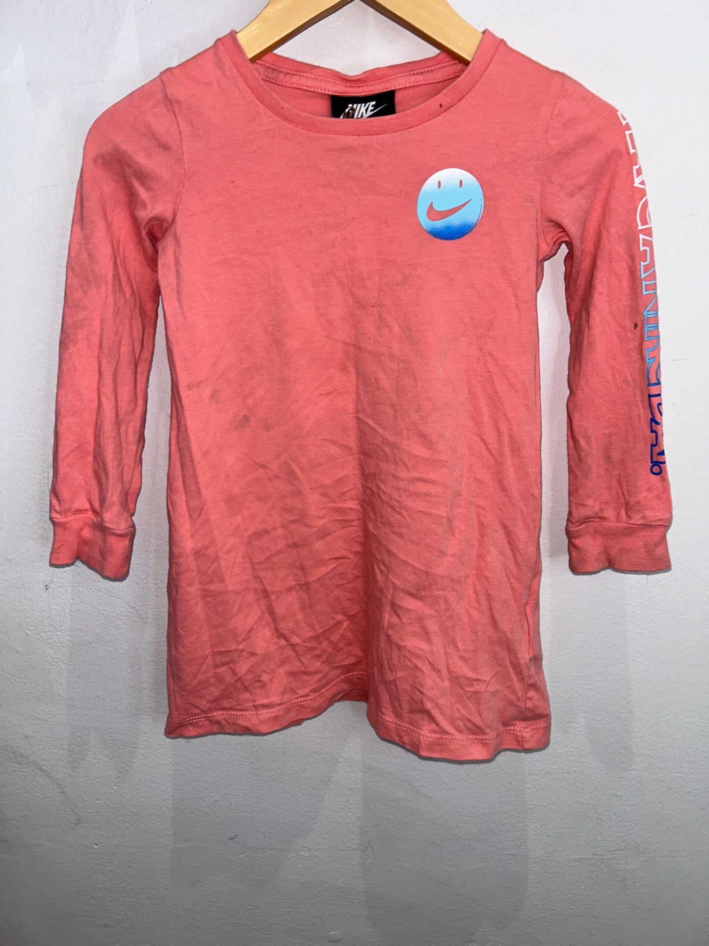 Nike longsleeve tee dress 3y