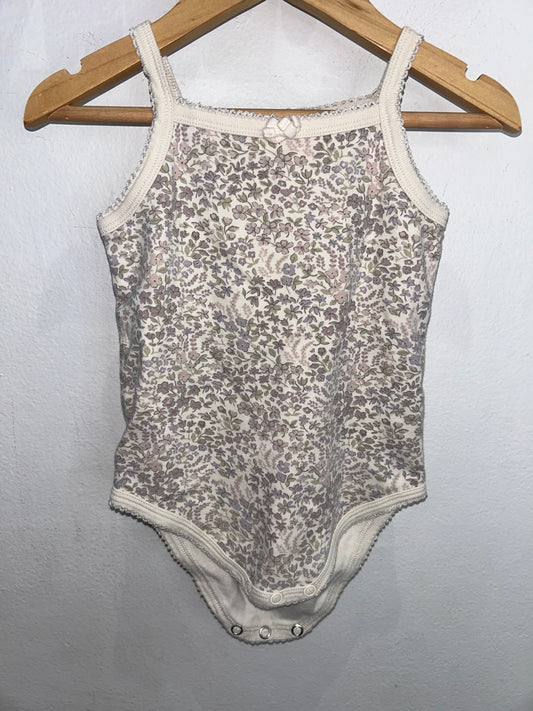 Jamie Kay floral onesie 1y