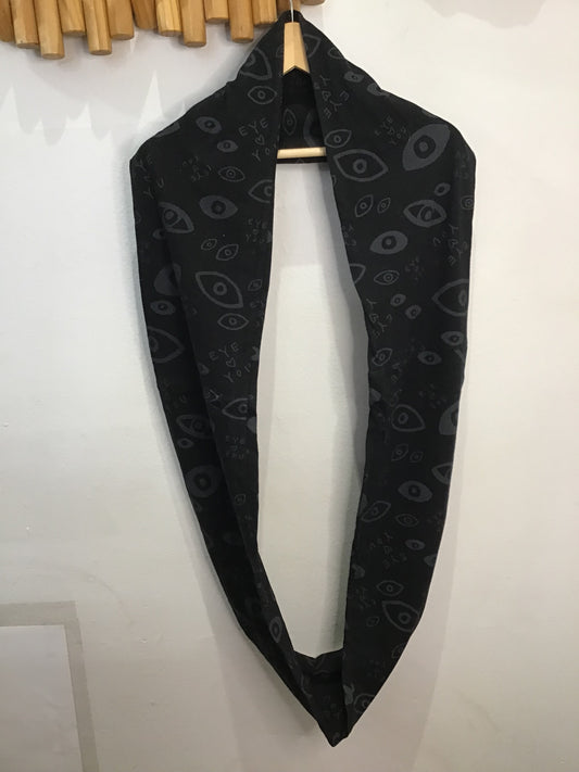 Minimioche circle scarf- eye heart you