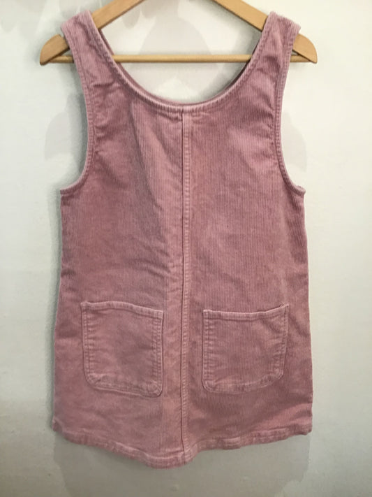 Corduroy pinfore 7-8y