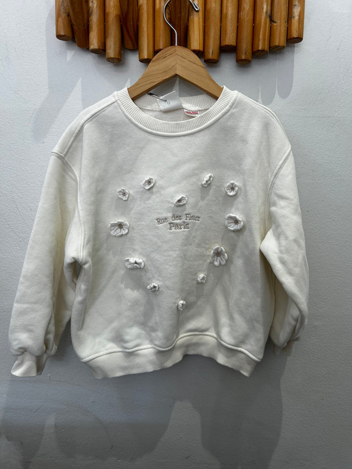 Rue de fleurs pullover 5y